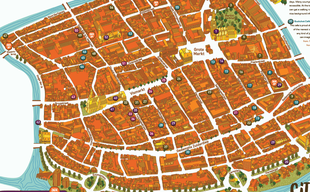 Citymap made by Groningers